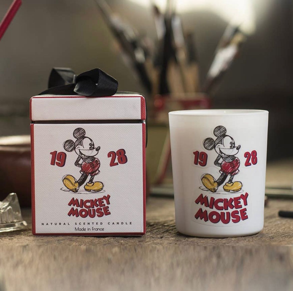 Disney Scented Candle Stitch 'My Happy Place' Maison Francal – Started With  The Mouse