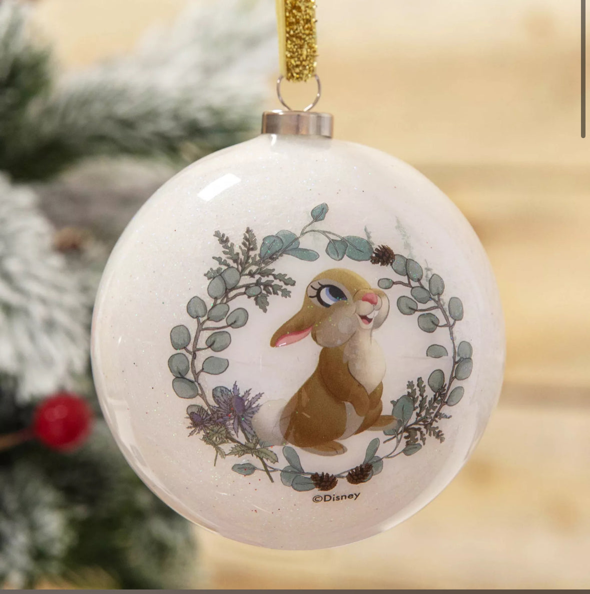 Disney Bambi Enchanted Forest 7 Kerstballen Set