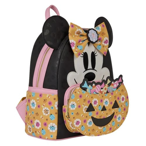 "Halloween Minnie Mouse mini rugtas – schattig design en praktisch voor kleine spulletjes"