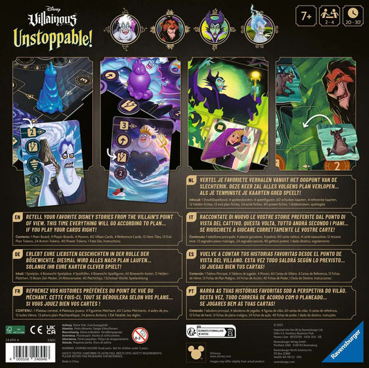 Disney Villains Unstoppable Bordspel