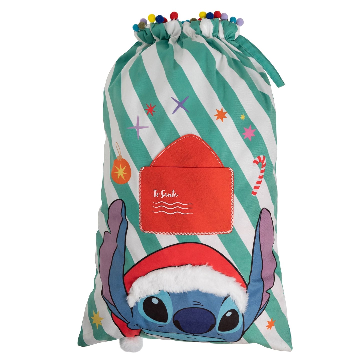 Disney Stitch Kerstzak - Started With The Mouse