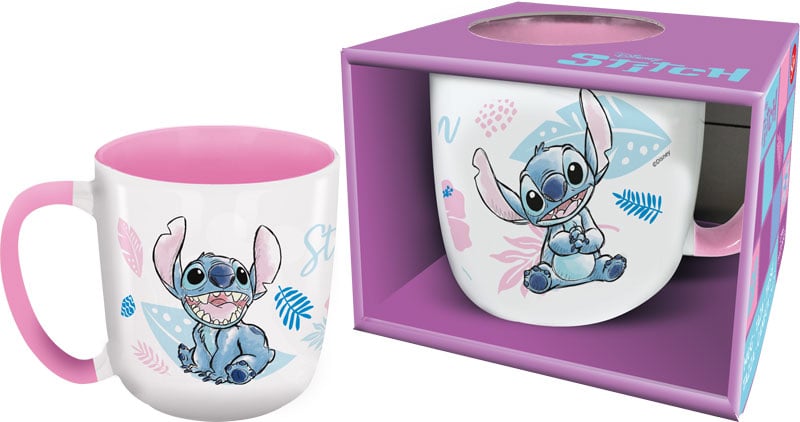 Stitch Home Beker ‘Watercolor Pink’