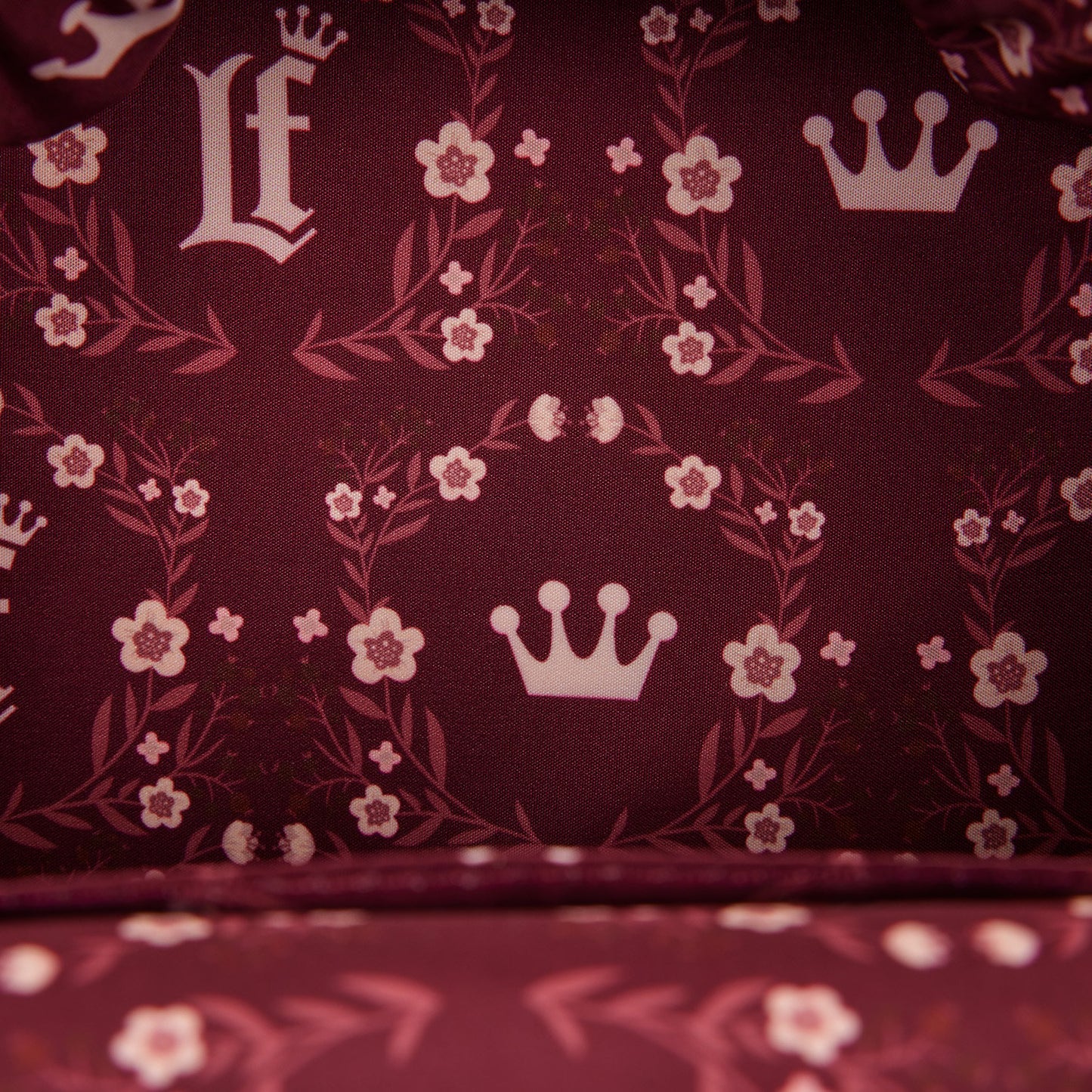 Loungefly Cream and Red ‘Floral’ Convertible Rugzak