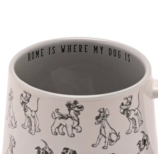 Disney Cats and Dogs Beker 'Home is where my dog is' (Pre Order)