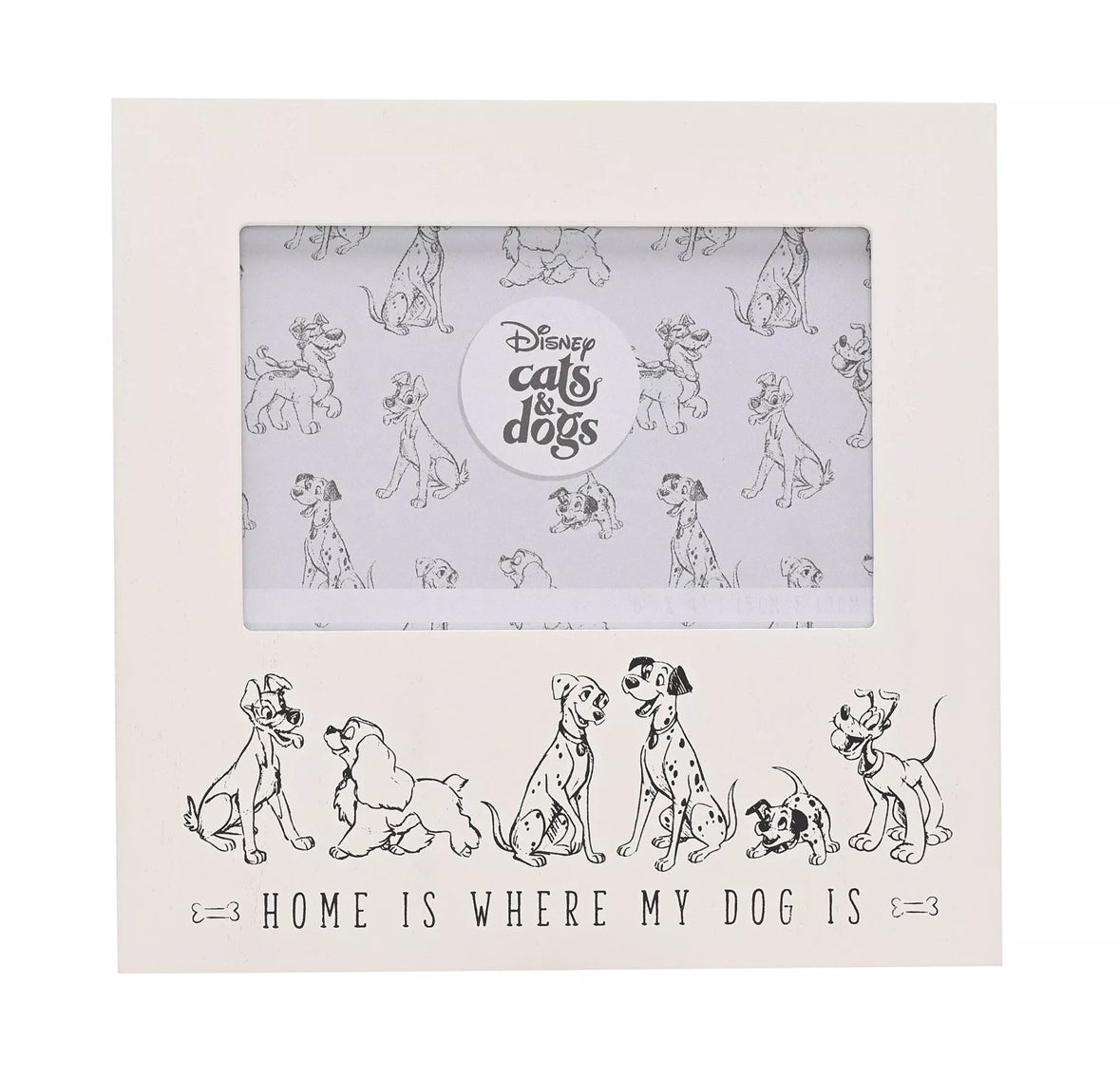 Disney Cats and Dogs Fotolijst 'Home is where my dog is' (Pre Order)
