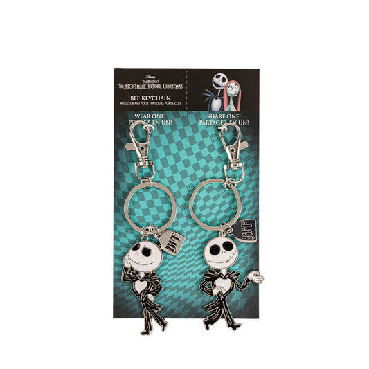 Nightmare before Christmas Best Friends Keychain Set