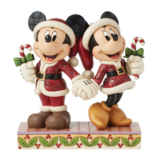 Disney Traditions Mickey & Minnie Candy Canes Christmas