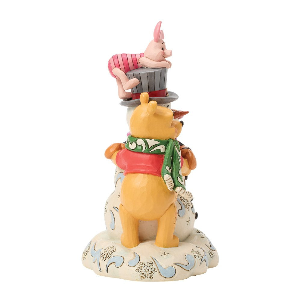 Disney Traditions A Chilly Creation ‘Pooh and Friends Hugging Snowman’ 6018716