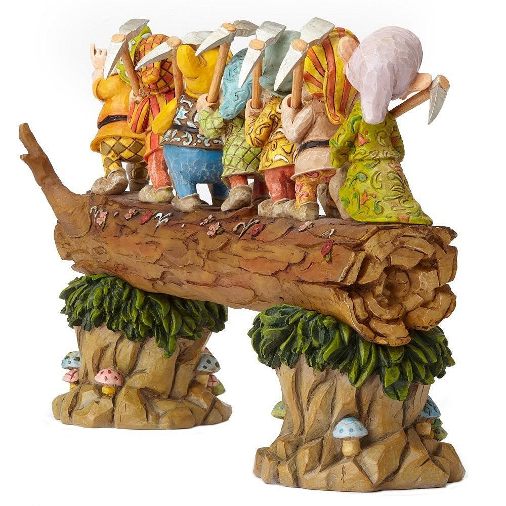Disney Jim Shore Traditions Sneeuwitje - De 7 Dwergen 'Homeward Bound' - Started With The Mouse