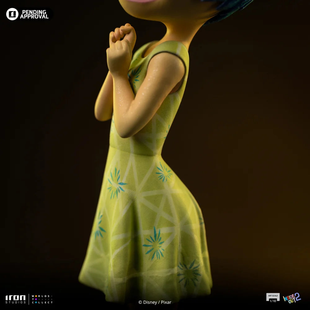 Voeg een sprankje Pixar-magie toe aan je collectie met de officiële Joy statue van Inside Out 2.