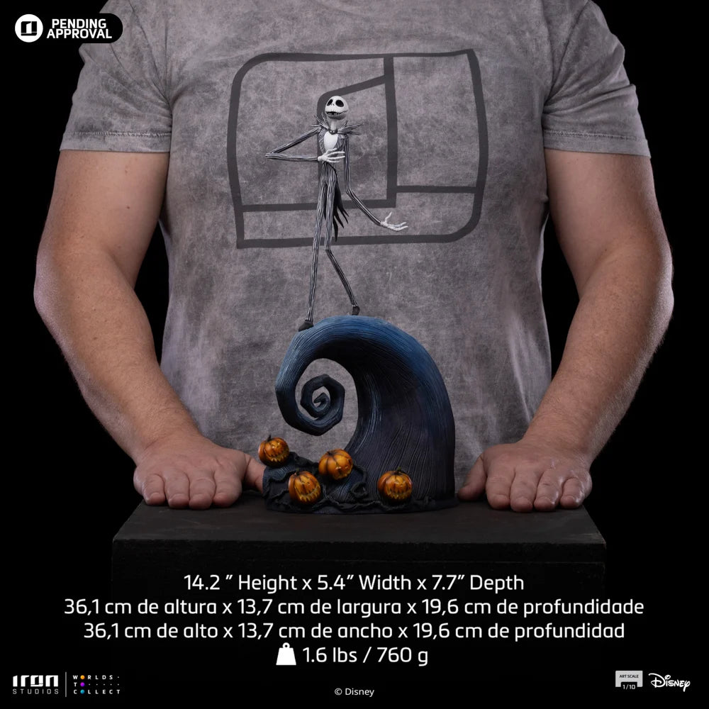 Iron Studios NBX Jack statue met nauwkeurige details en karakteristieke uitstraling.