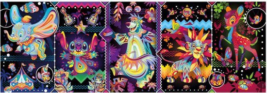 Disney Clementoni Classic Panorama Puzzel 1000 Stukjes