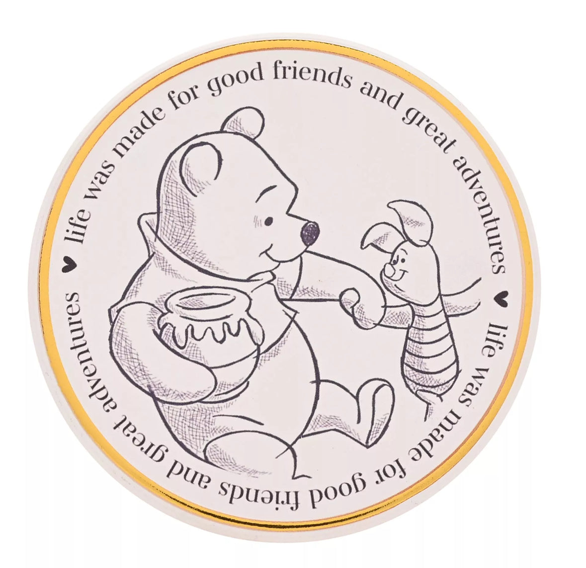 Disney Classic Collectible Winnie the Pooh Onderzetter (Pre Order)