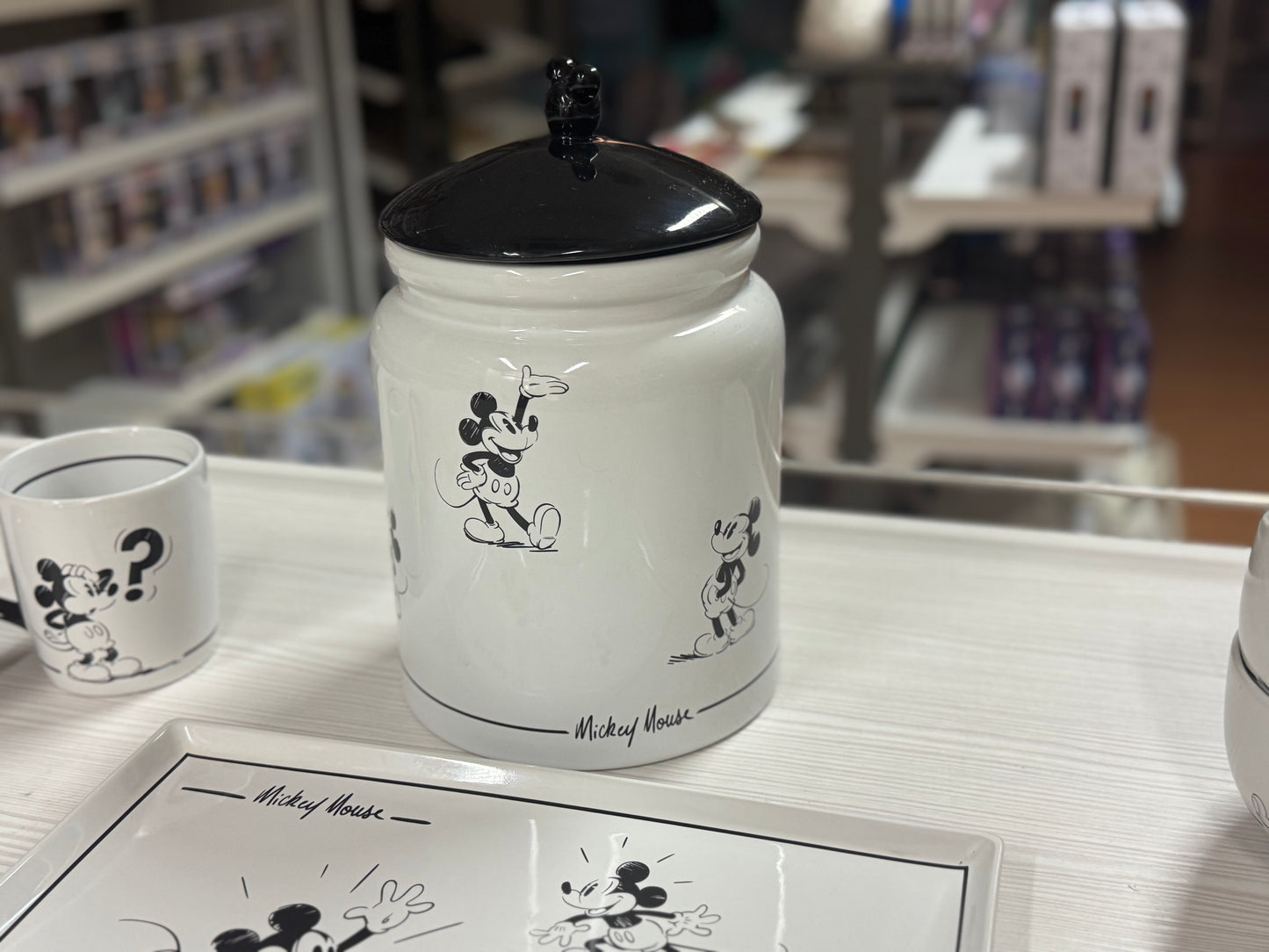 Disneyland Parijs Mickey Mouse Sketchbook Servies set