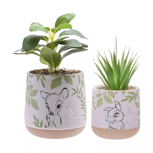Disney Forest Friends set of 2 Bambi Plants
