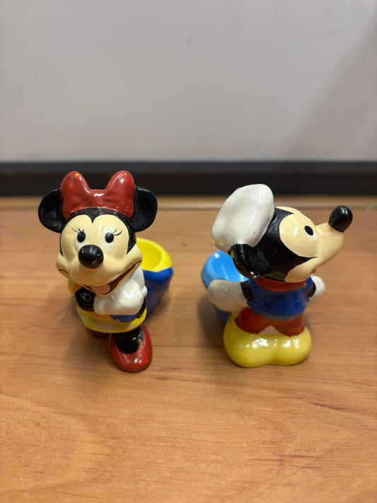 Mickey and Minnie egg cups
