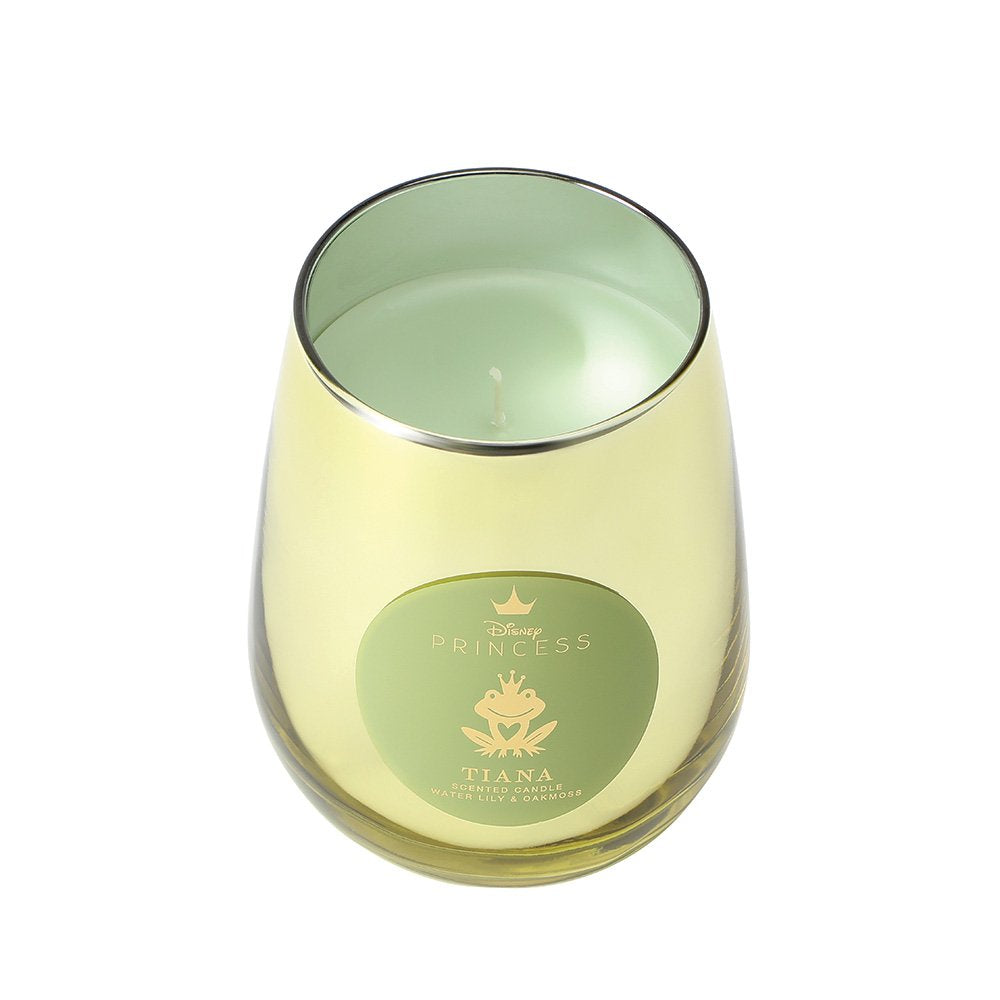 Disney Home Tiana glazen geurkaars Waterlilly Oakmoss stijlvolle decoratieve kaars voor woonkamer en cadeau