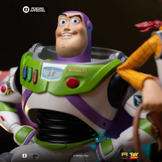 Iron Studio's Statue Buzz & Woody - Toy Story - Deluxe Art Scale 1/10 - Started With The Mouse