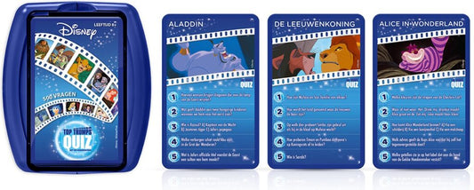 Disney Quiz staat vol vragen over favoriete Disney-personages en films. Ideaal voor spelletjesavonden en om de ultieme Disney-expert te ontdekken.