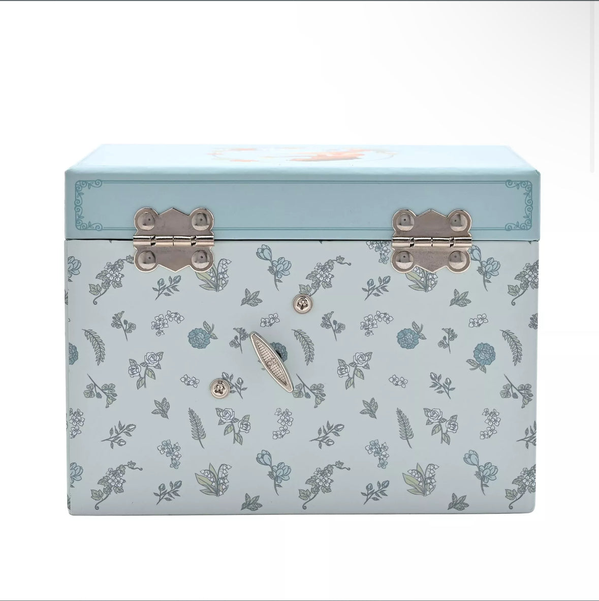 Disney Pastel Princess Moana Music Jewelry Box