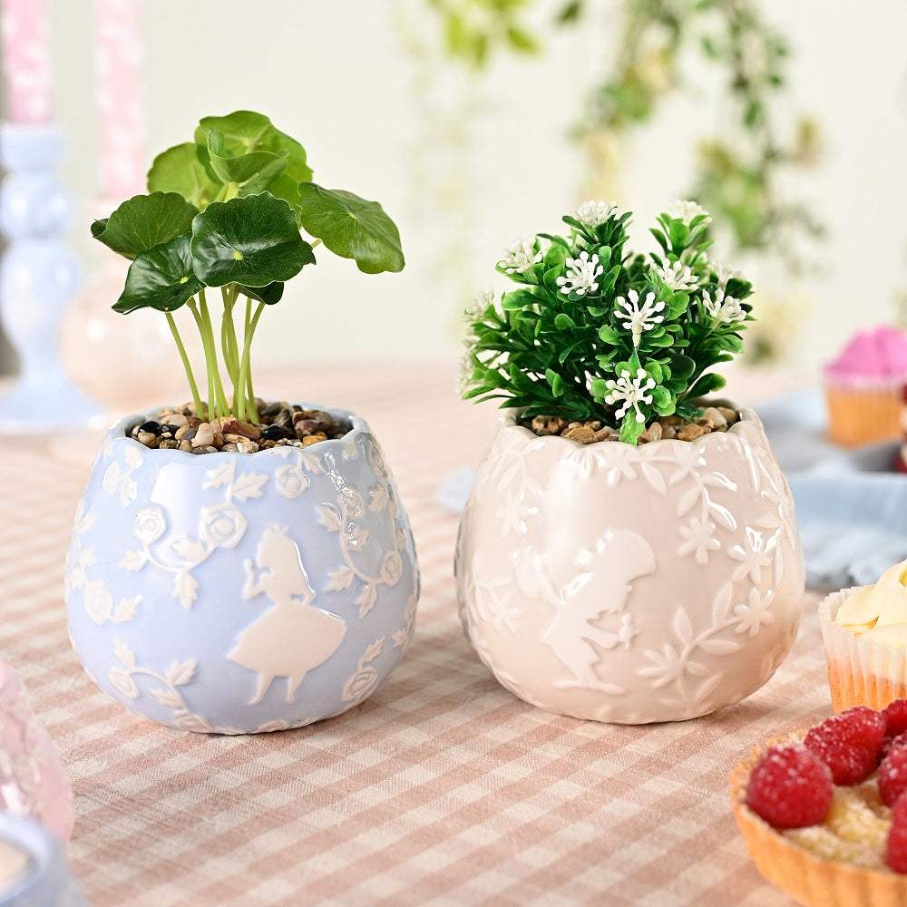 disney plant pots Alice in Wonderland Plant Pot Set