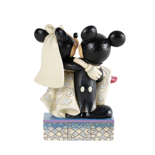Disney Traditions Mickey en Minnie Congratulations 4033282 - afbeelding 2
