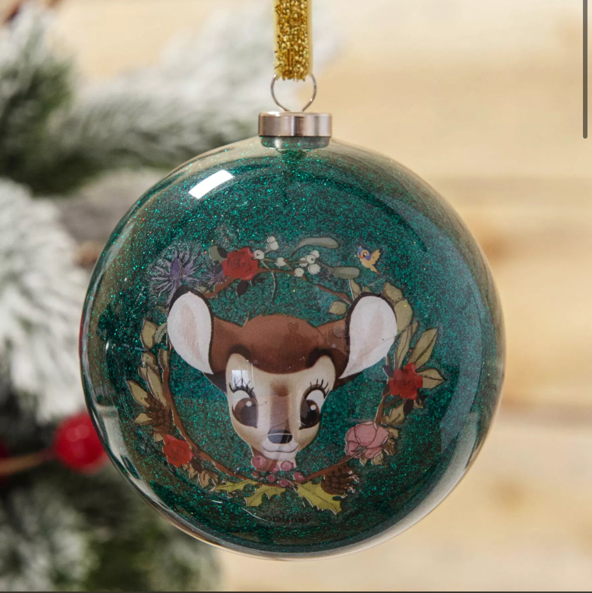 Disney Bambi Enchanted Forest 7 Kerstballen Set