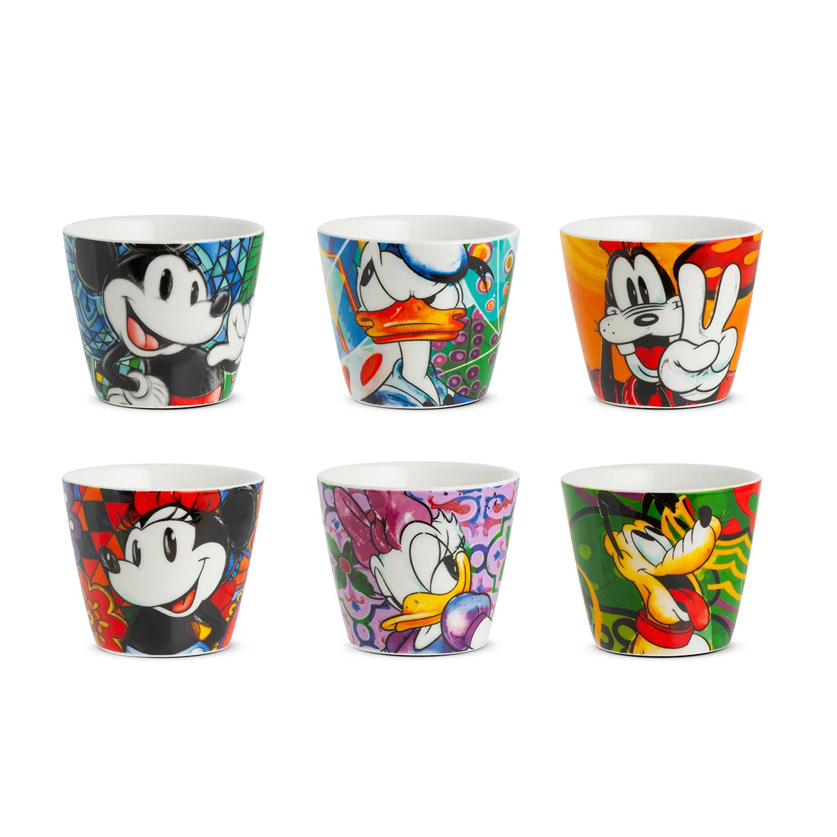 ByEgan Forever & Ever Set of 6 Espresso Mugs