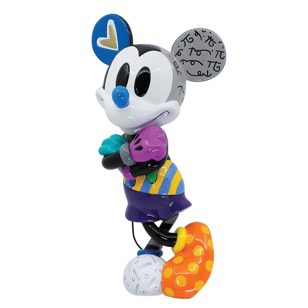 “Britto Mickey Mouse Big Figure, kleurrijk groot Disney pop-art beeld geïnspireerd door Romero Britto, officiële collectible voor fans en verzamelaars.”