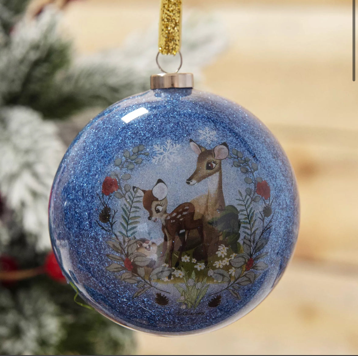 Disney Bambi Enchanted Forest 7 Kerstballen Set