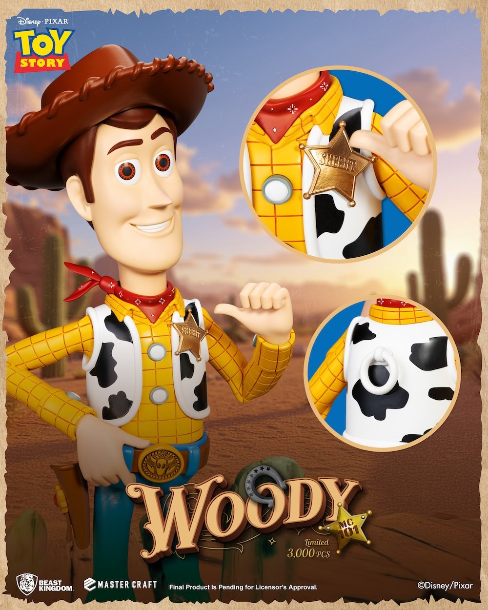 Beast Kingdom Toy Story ‘Woody’ (Pre Order)