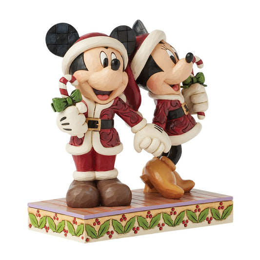 Disney Traditions Mickey & Minnie Candy Canes Christmas