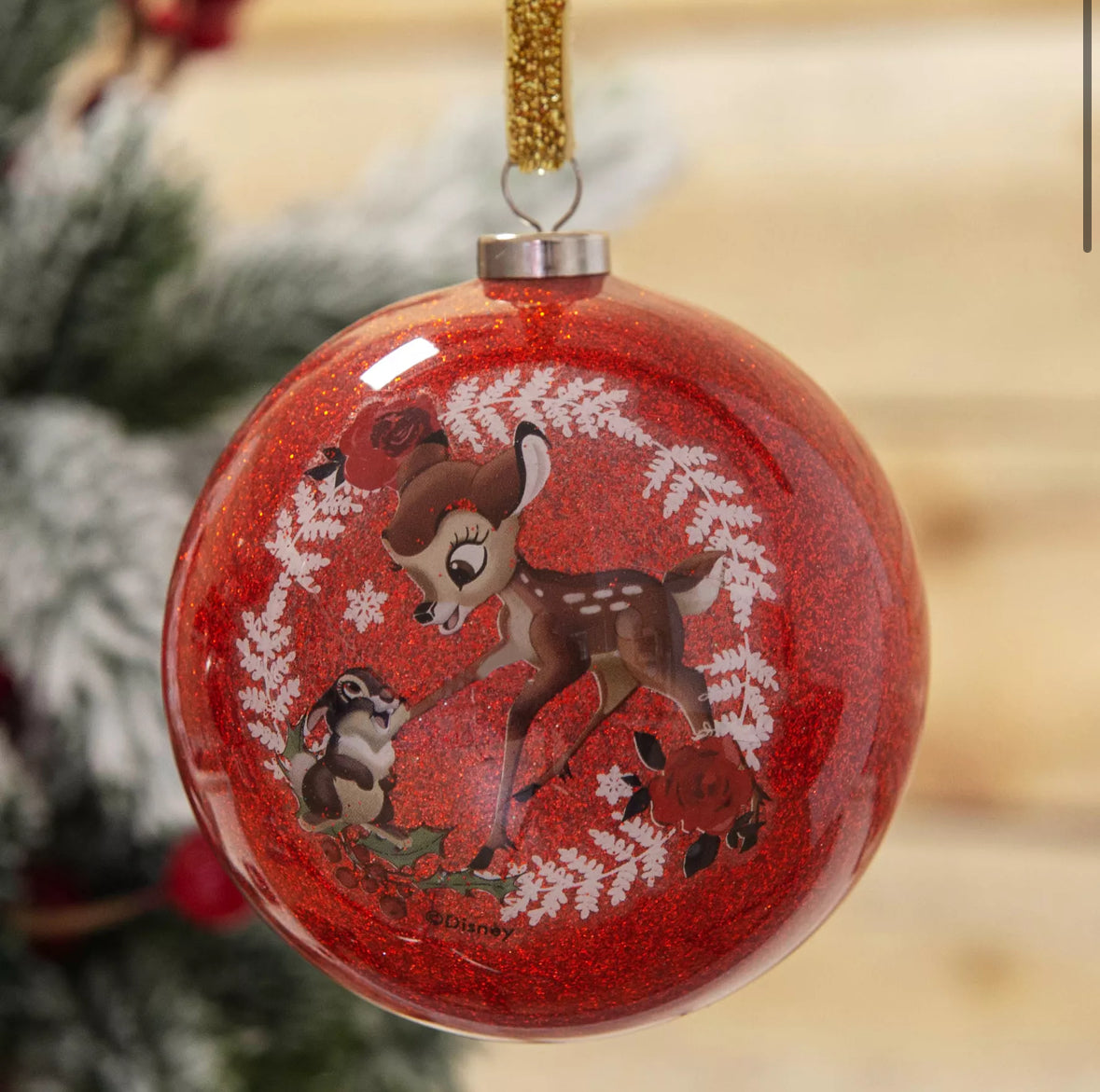 Disney Bambi Enchanted Forest 7 Kerstballen Set