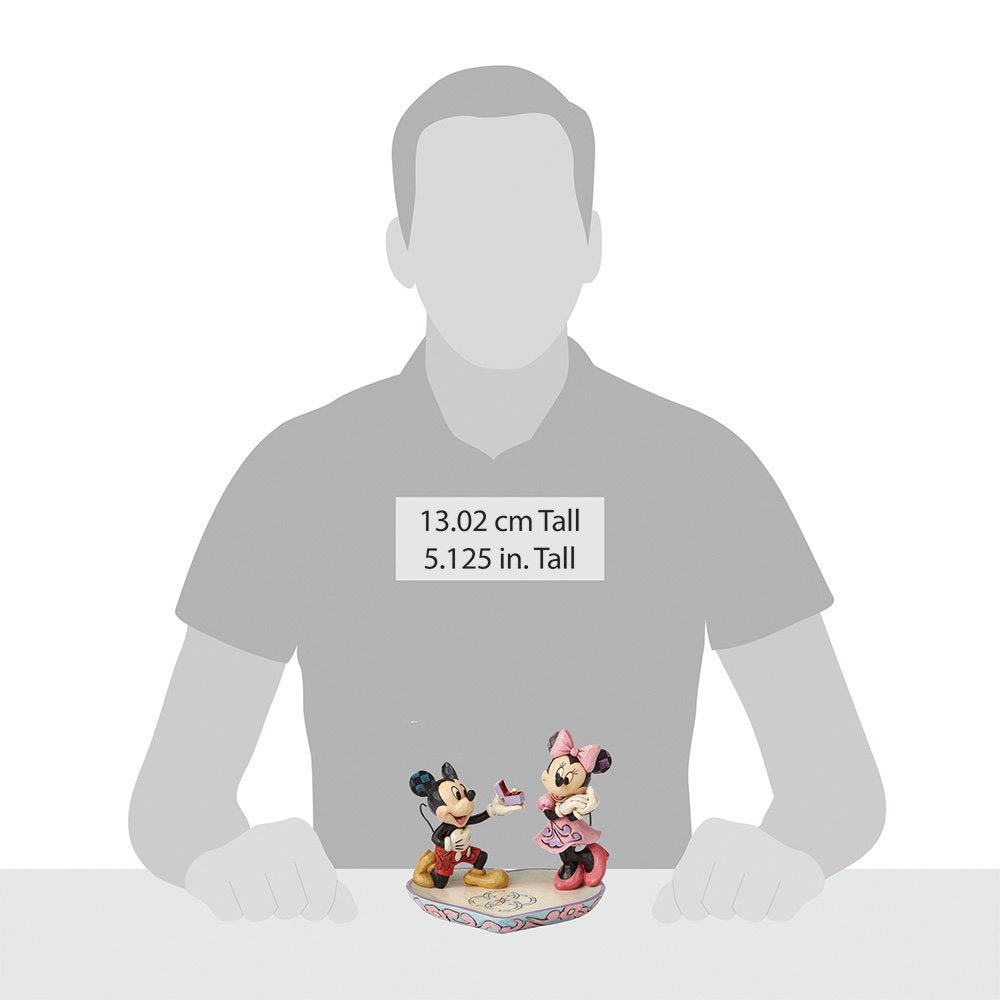 Disney Traditions Mickey Proposing to Minnie A Magical Moment 4055436 - afbeelding 4