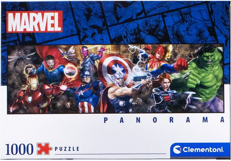Marvel Clementoni Panorama Puzzel 1000 Stukjes