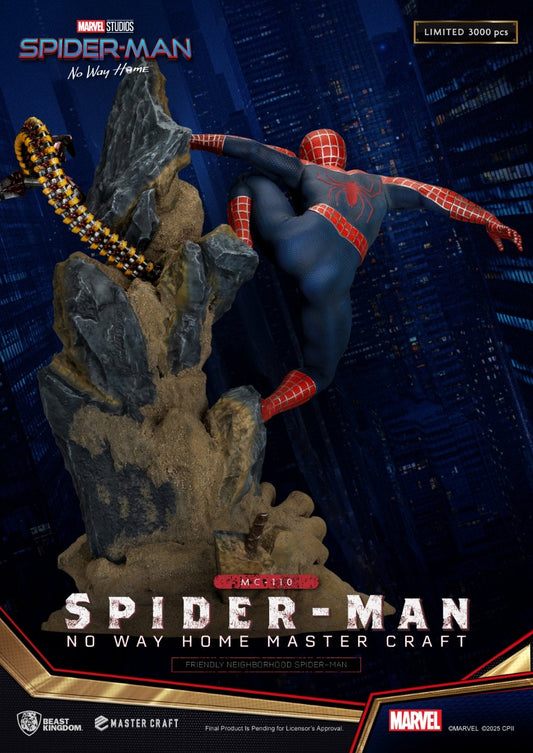 Premium Spider-Man No Way Home collectible – Tobey Maguire Spider-Man in confrontatie met Doctor Octopus