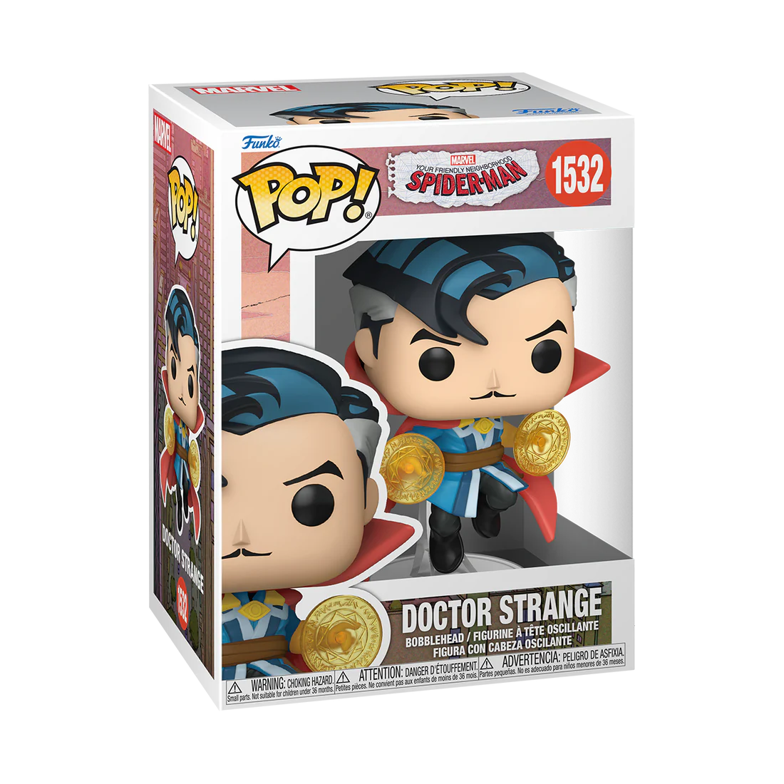 Funko PoP Friendly Neighborhood Spiderman Docter Strange ‘1532’