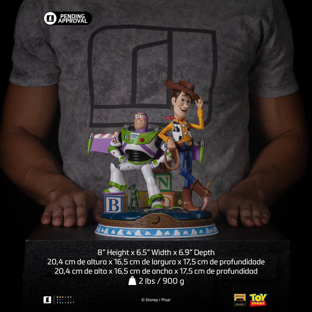 Iron Studio’s Statue Buzz & Woody - Toy Story - Deluxe Art Scale 1/10
(Pre Order)