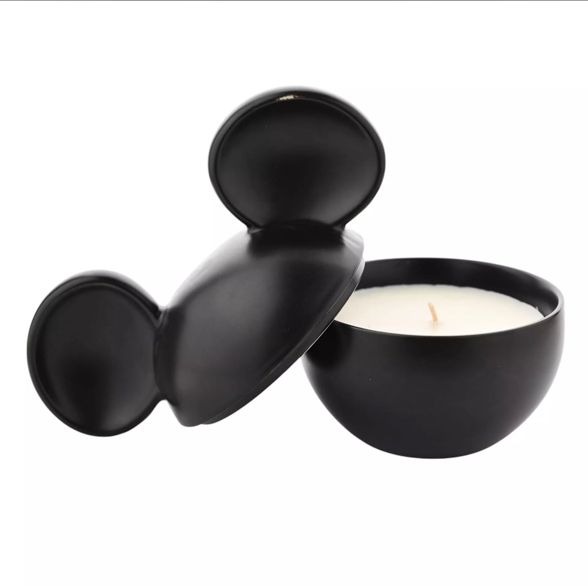 Stijlvolle Disney Mickey Mouse kaars met frisse geur van bergamot en grapefruit, ideaal als decoratief cadeau of sieradendoosje.