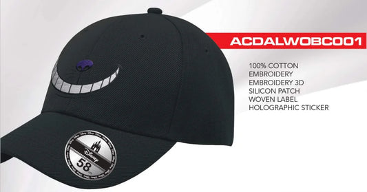 Trendy Disney baseball cap geïnspireerd op de Cheshire Cat uit Alice in Wonderland, ideaal voor dagelijks gebruik.