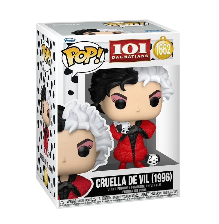 Funko Pop Cruella De Vil 101 Dalmatians (1996) - Started With The Mouse