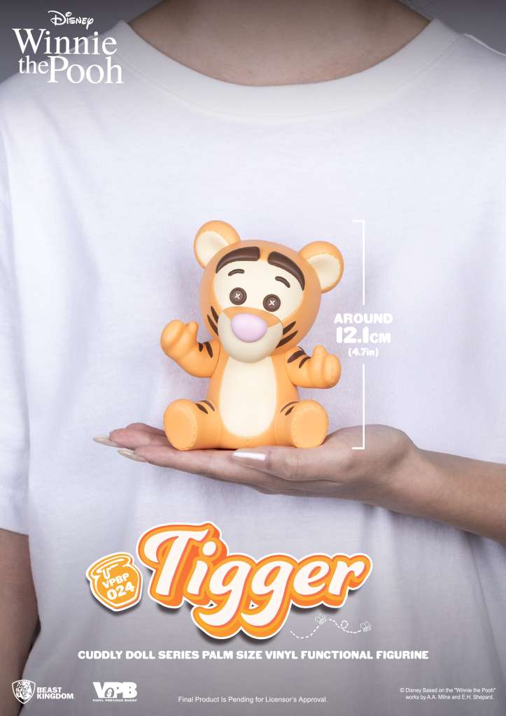 Disney Tigger spaarpot met speels ontwerp geïnspireerd op Winnie de Poeh ideaal als cadeau of decoratie