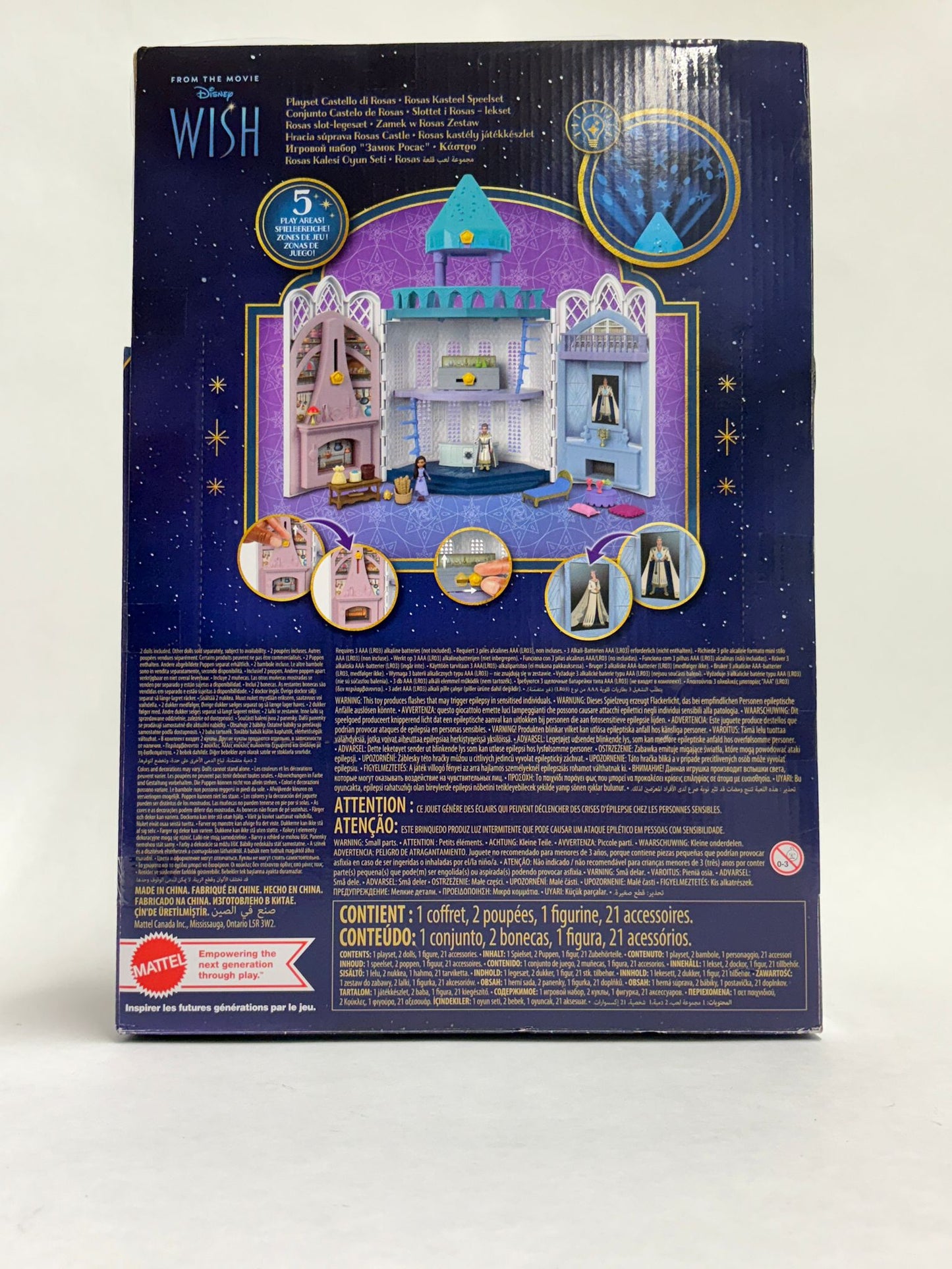 Disney Wish Castle Speelset Mattel