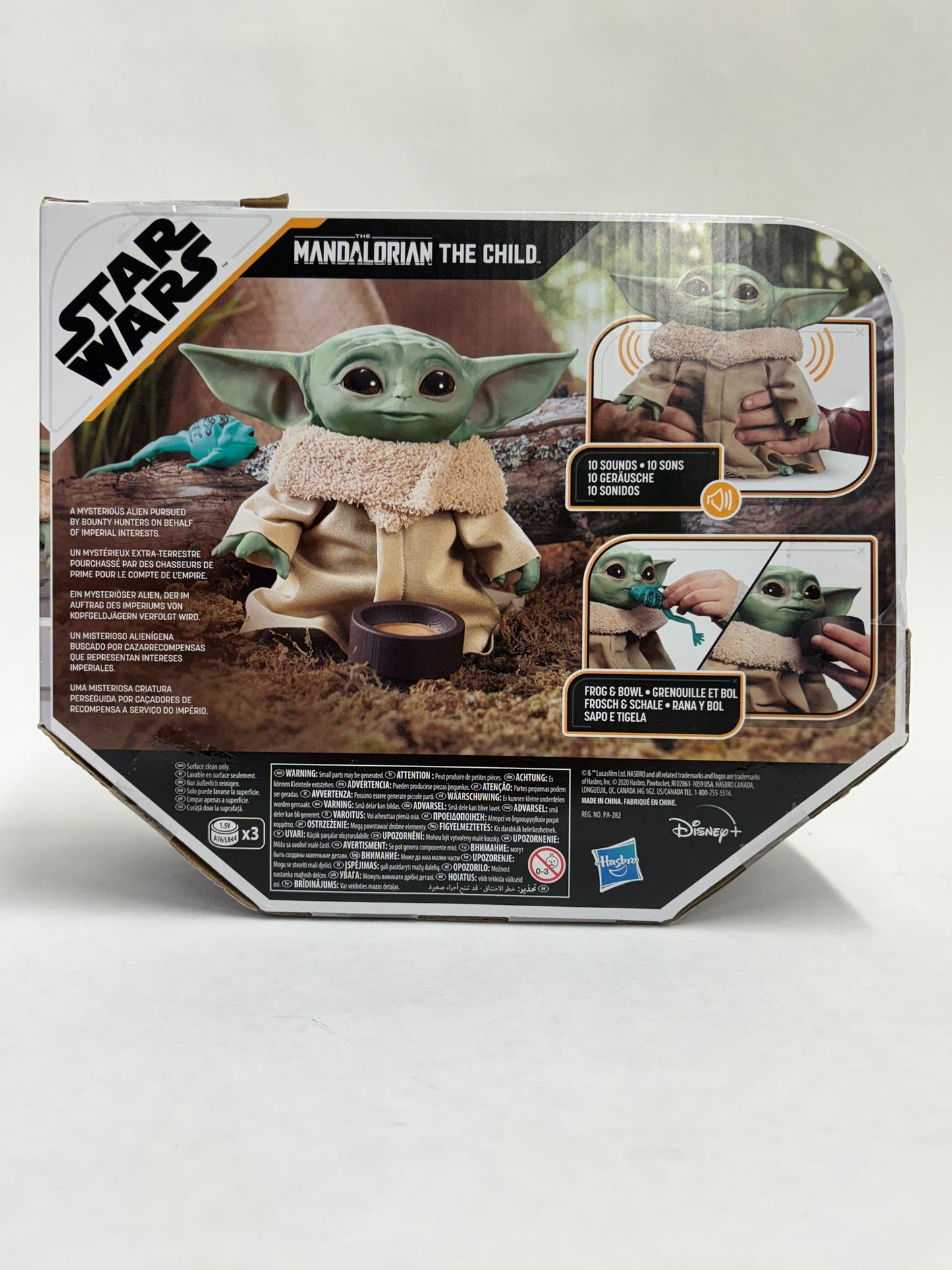 Star Wars The Mandalorian - The Child Yoda Talking Plush - Toy Figure