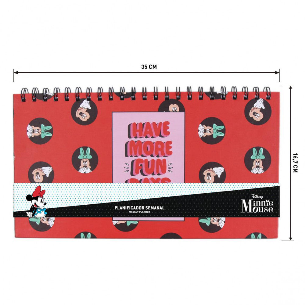 Minnie Mouse weekplanner - Started With The Mouse