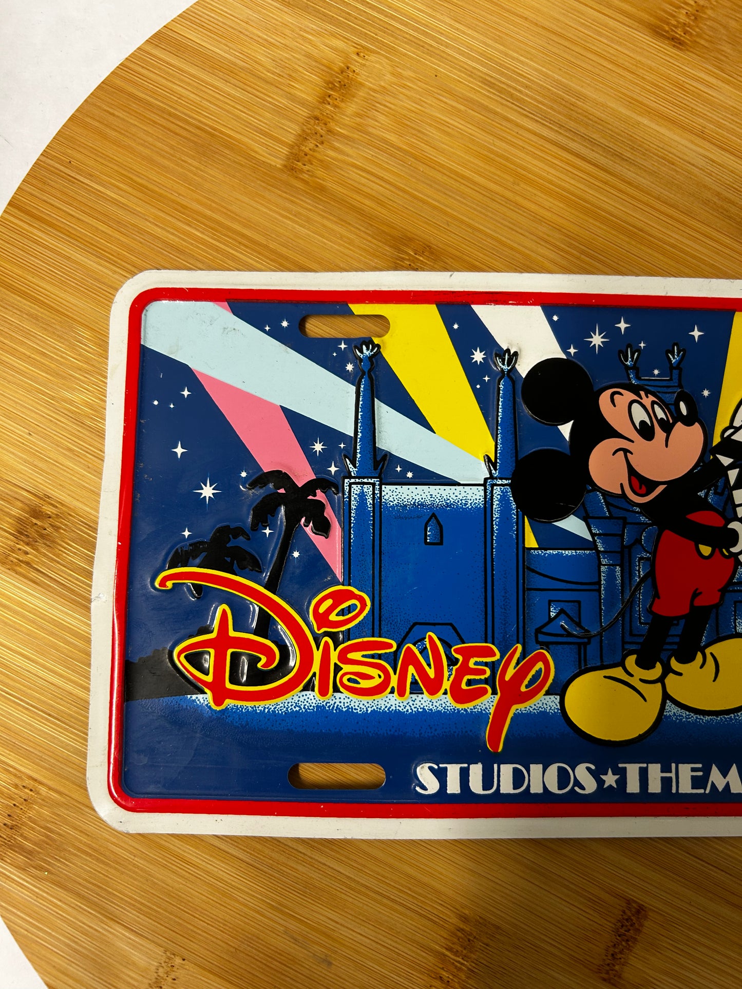 Disney Studios license plate 'MGM Studio's Themepark' - Started With The Mouse