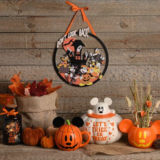 Mickey and Friends Halloween Door Hanger