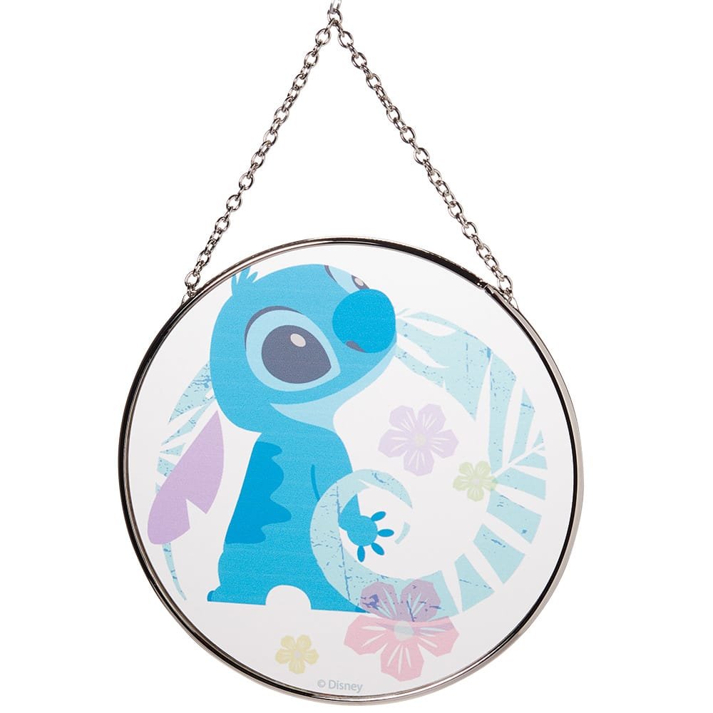 Stitch Suncatcher van Disney Garden met vrolijke kleuren en tropische uitstraling, vangt zonlicht en fleurt tuin, balkon of terras op met speelsheid en charme.