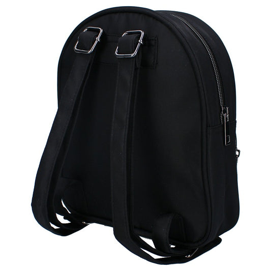 Verstelbare schouderbanden en ritssluiting met zwarte details.