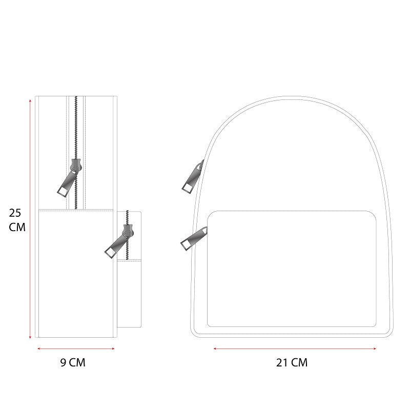 Hoofdvak biedt ruime opbergruimte, ideaal voor dagelijks gebruik.